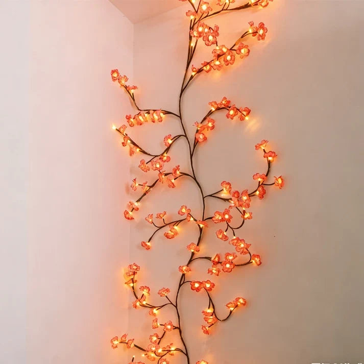Decorative Floral Vine String Lights