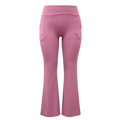 Women's High Waist Flared Active Trousers