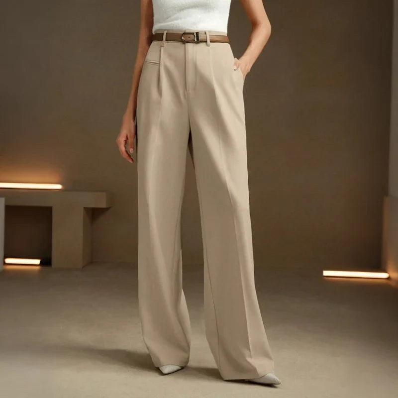 Women's Tailored Wide Leg Trousers