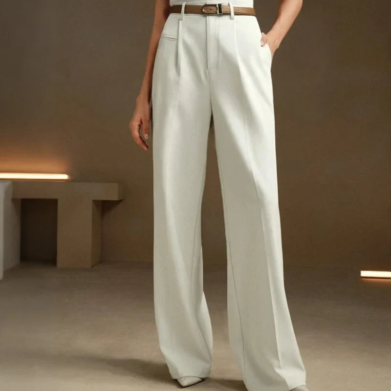 Women's Tailored Wide Leg Trousers