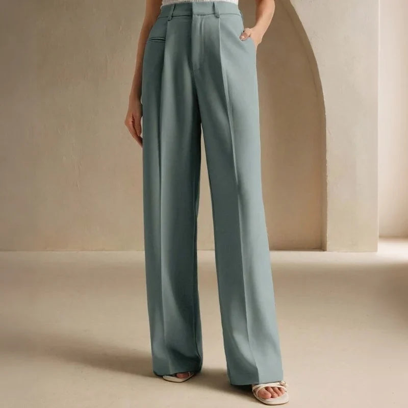 Women's Tailored Wide Leg Trousers