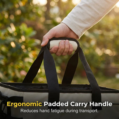 Multi Pocket Open Utility Tote