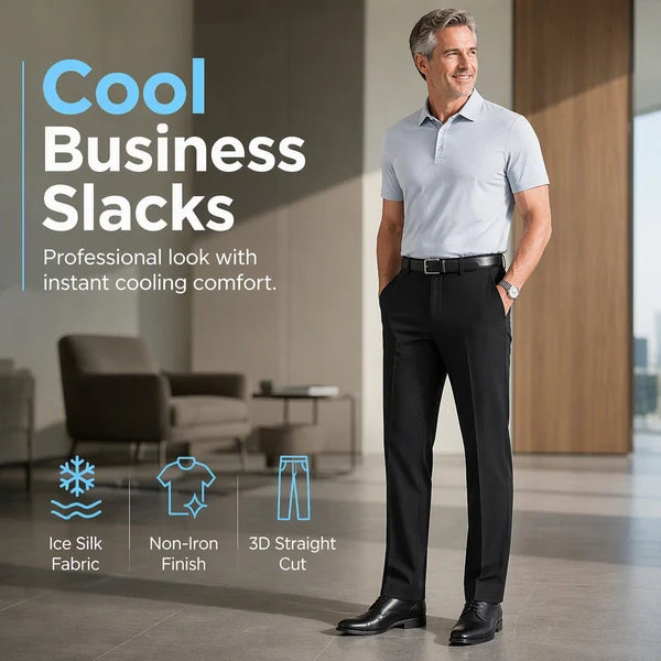 Men's Lightweight Straight Leg Trousers