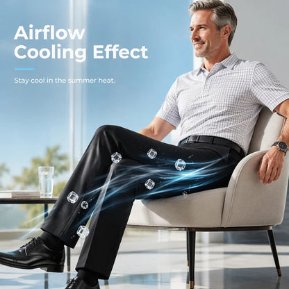 Men's Lightweight Straight Leg Trousers