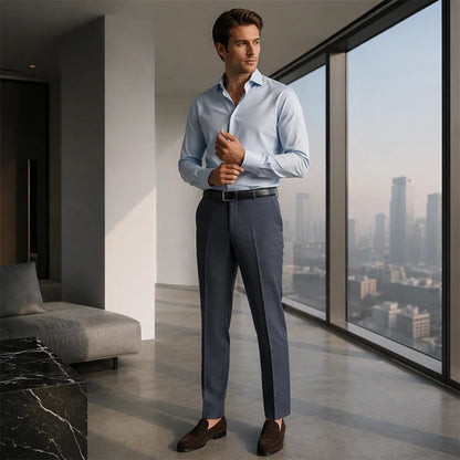 Men's Lightweight Straight Leg Trousers