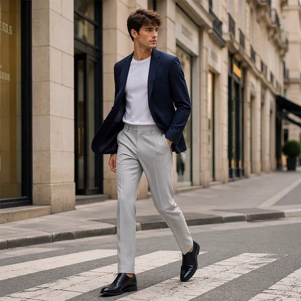 Men's Lightweight Straight Leg Trousers