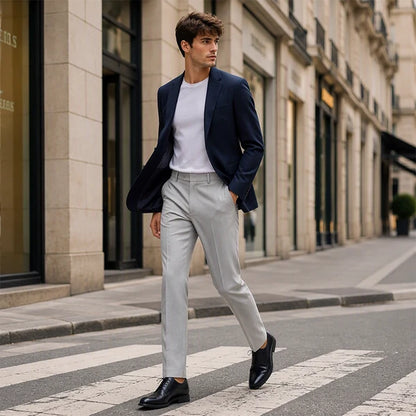 Men's Lightweight Straight Leg Trousers