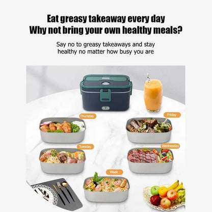 Portable Electric Heated Lunch Box