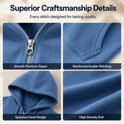 Women's Mid Length Hooded Cardigan Jacket