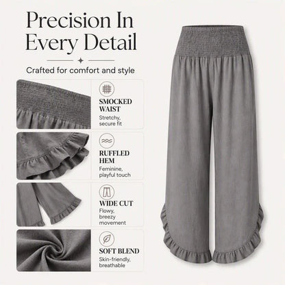 Women's High Waist Casual Trousers
