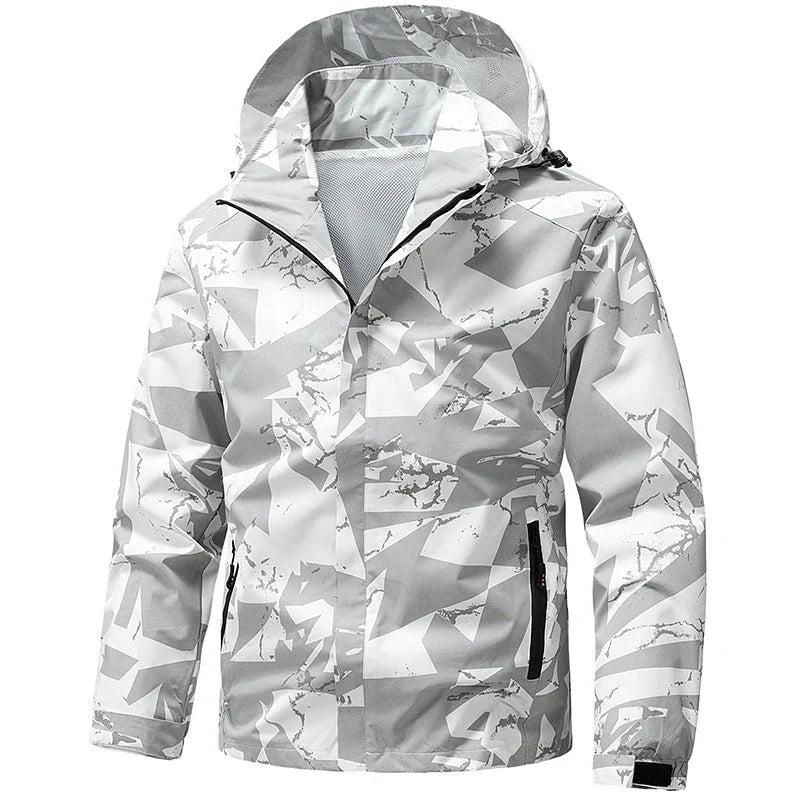 Men's Hooded Camouflage Outdoor Jacket