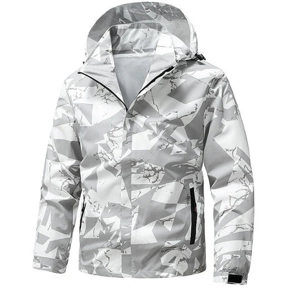 Men's Hooded Camouflage Outdoor Jacket