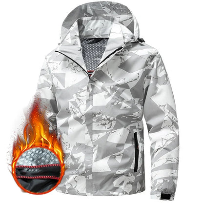 Men's Hooded Camouflage Outdoor Jacket