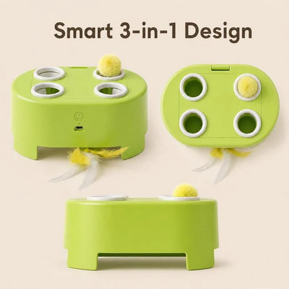 Interactive Pop-Up & Feather Cat Toy