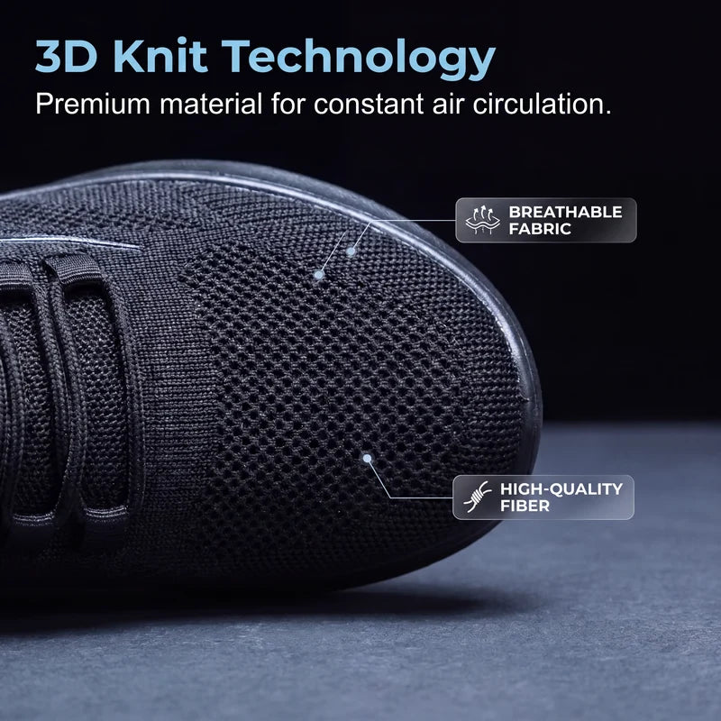Men's Lightweight Knit Running Trainers