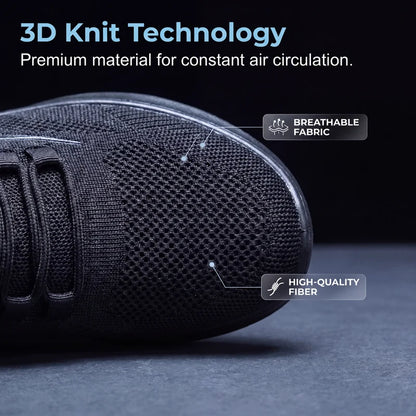 Men's Lightweight Knit Running Trainers