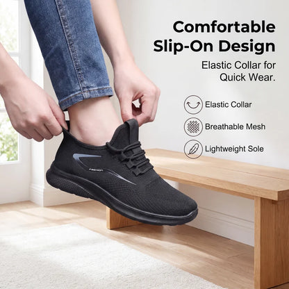 Men's Lightweight Knit Running Trainers