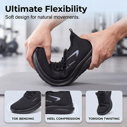 Men's Lightweight Knit Running Trainers