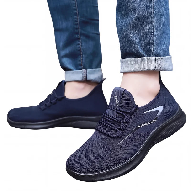 Men's Lightweight Knit Running Trainers