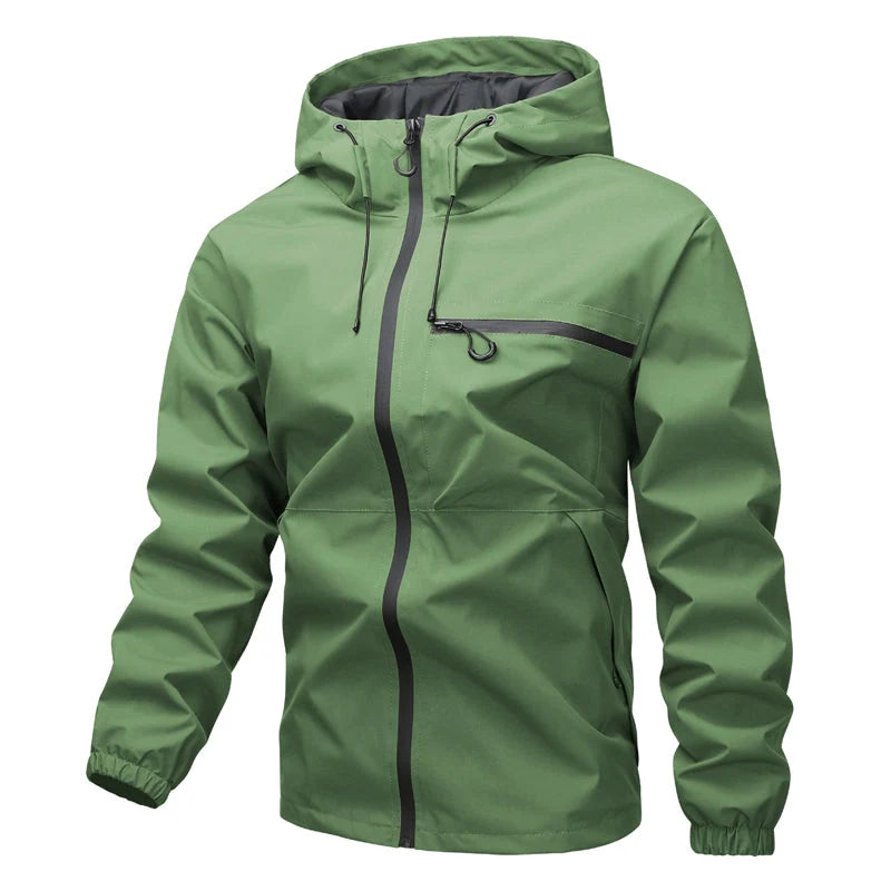 Men's Oversized Waterproof Hooded Jacket