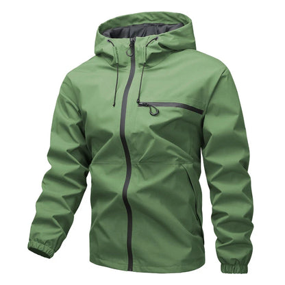 Men's Oversized Waterproof Hooded Jacket