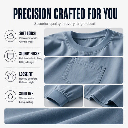 Men's Relaxed Long Sleeve Crew Neck Top