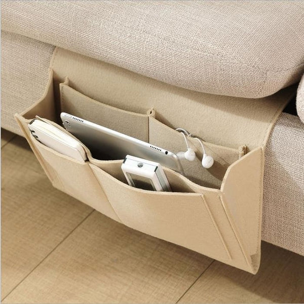 Multi-Pocket Bedside Hanging Organiser