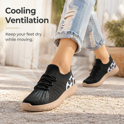 Women's Knit Platform Slip-On Shoes
