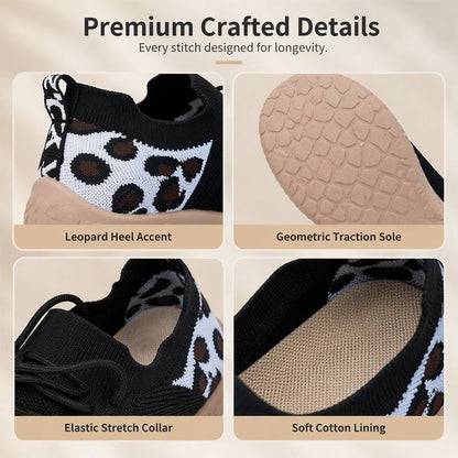 Women's Knit Platform Slip-On Shoes
