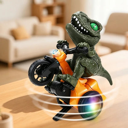 Kids' Electric Spinning Dinosaur Tricycle