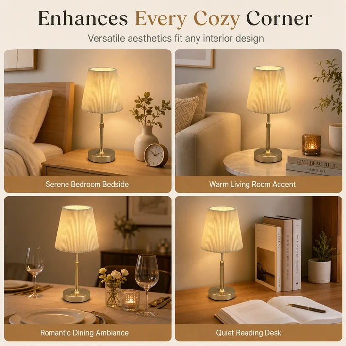 Rechargeable Touch Control Bedside Lamp