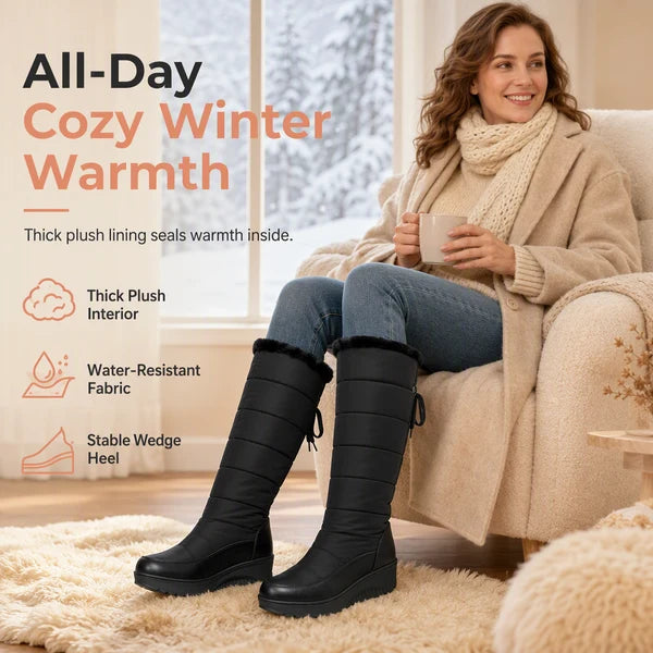 Women's Quilted Mid-Calf Winter Boots