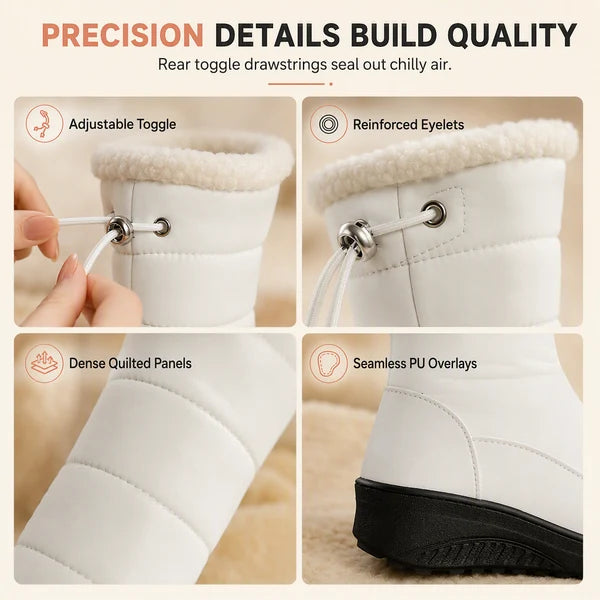 Women's Quilted Mid-Calf Winter Boots
