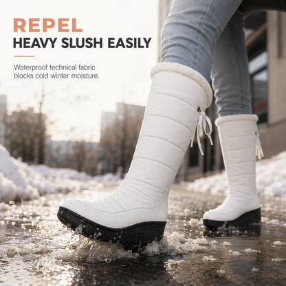 Women's Quilted Mid-Calf Winter Boots