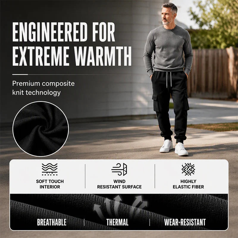 Men's Loose Cargo Joggers
