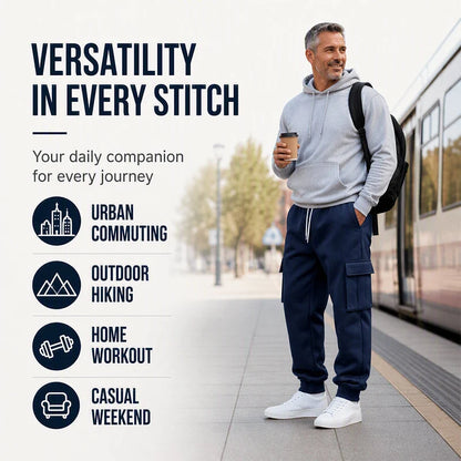Men's Loose Cargo Joggers