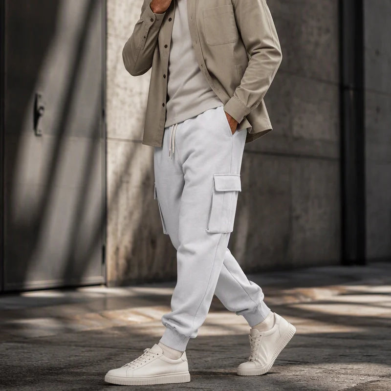 Men's Loose Cargo Joggers