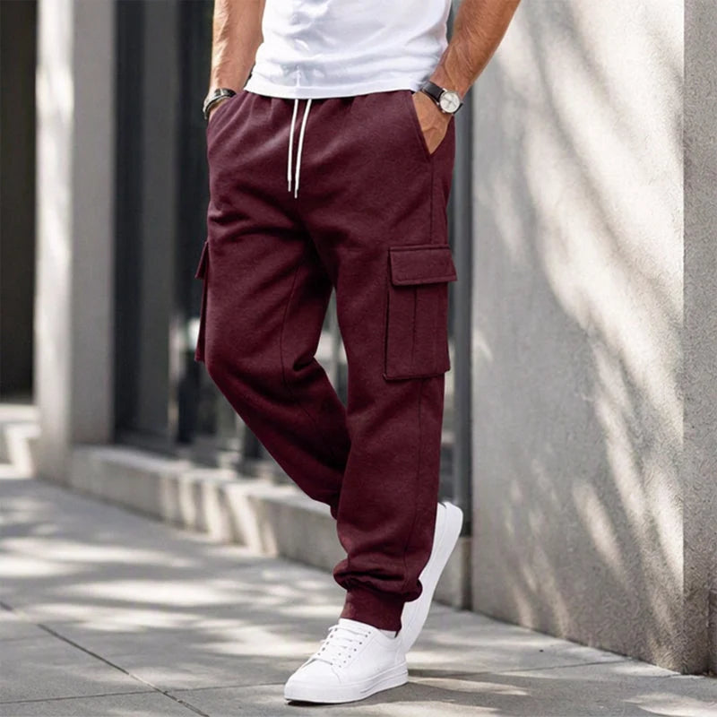 Men's Loose Cargo Joggers