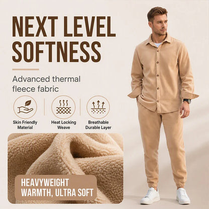 Men's Relaxed Shirt & Trouser Lounge Set