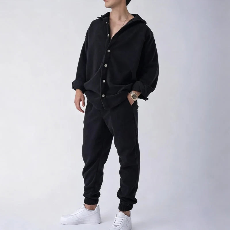 Men's Relaxed Shirt & Trouser Lounge Set