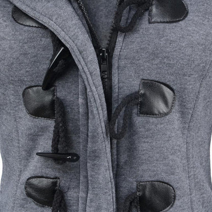 Women's Mid-Length Hooded Winter Jacket