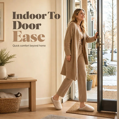 Unisex Plush Indoor Slippers