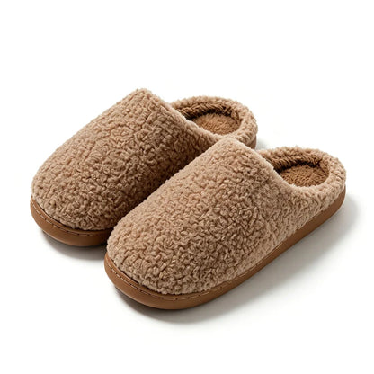 Unisex Plush Indoor Slippers