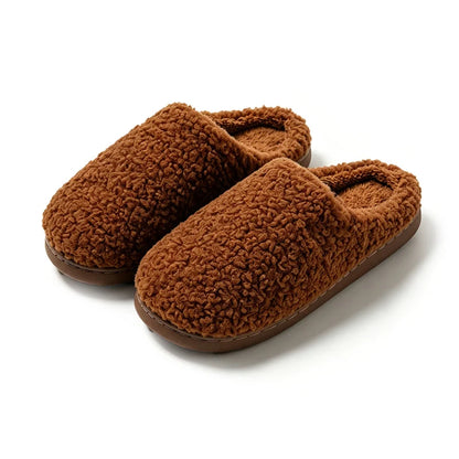 Unisex Plush Indoor Slippers