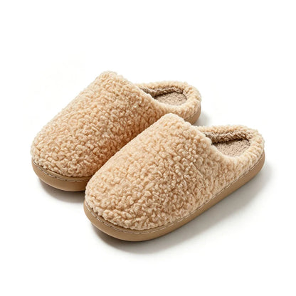 Unisex Plush Indoor Slippers