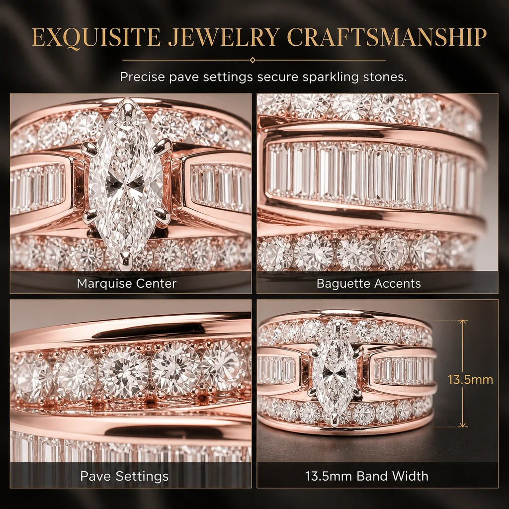 Women's Cubic Zirconia Statement Ring