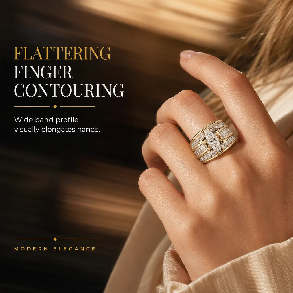 Women's Cubic Zirconia Statement Ring