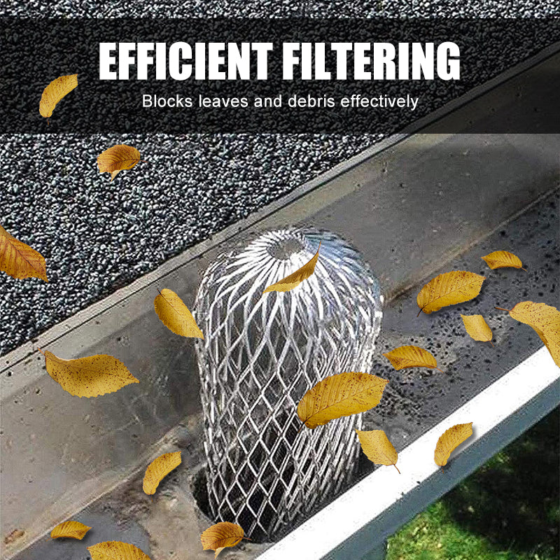 Aluminium Mesh Gutter Downspout Guards