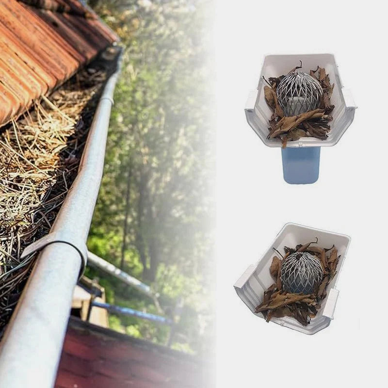 Aluminium Mesh Gutter Downspout Guards