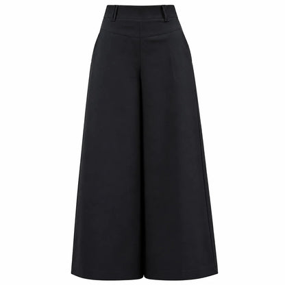 Women's High-Waist Wide-Leg Trousers